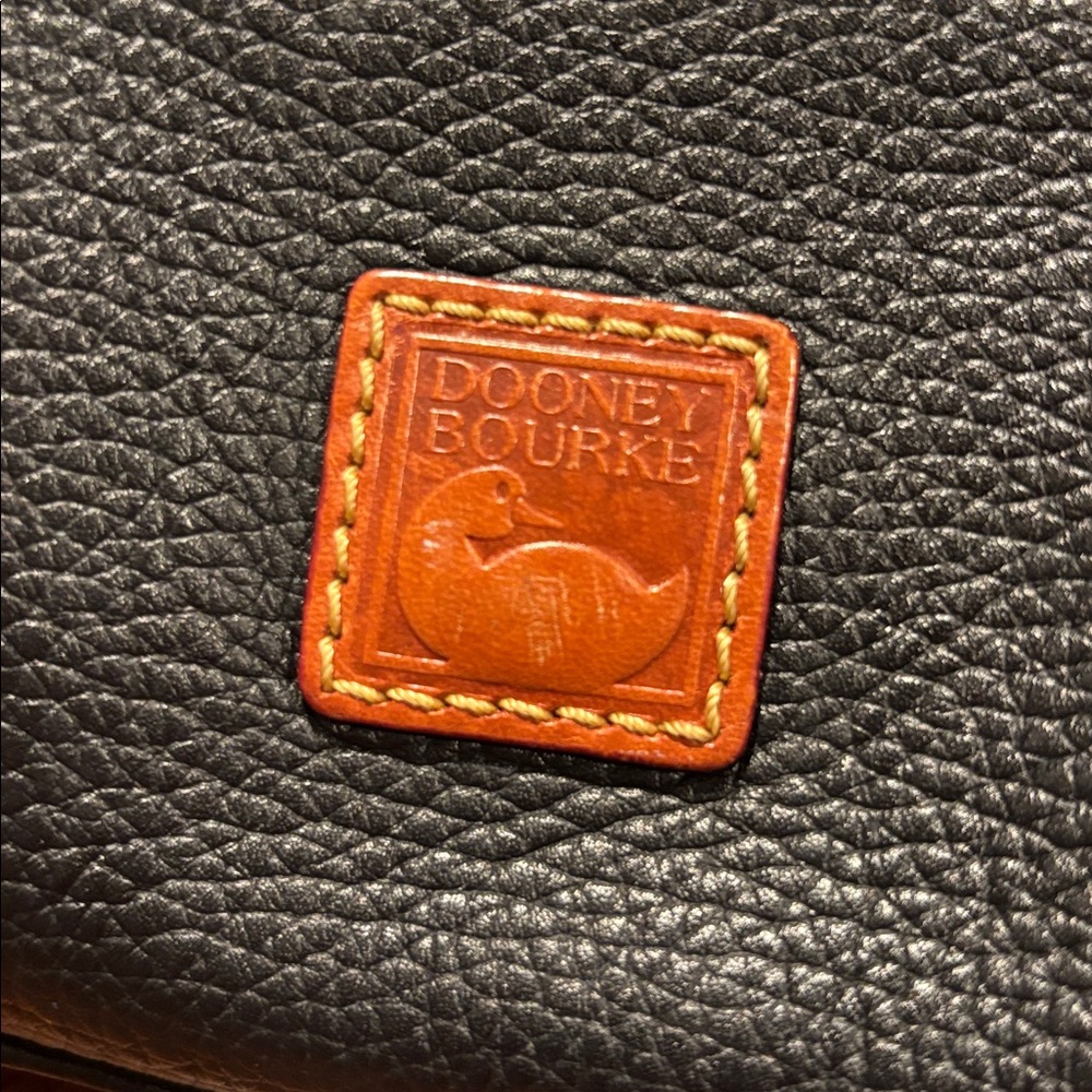 Dooney & Bourke Florentine Leather "The Smith" Satchel - Picture 6 of 9